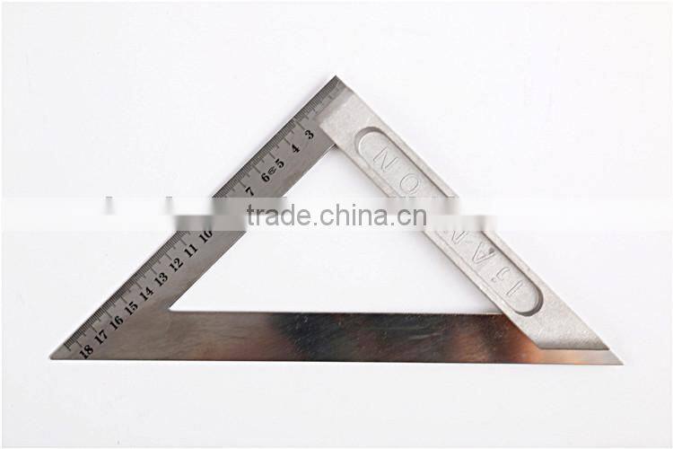 Professional aluminium triangle ruler for measuring