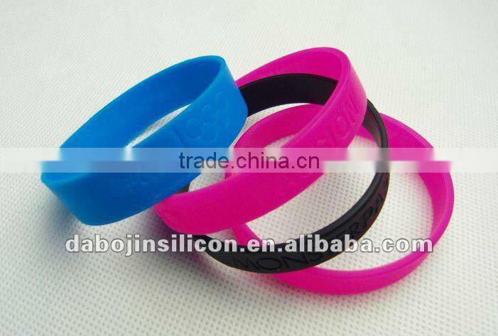 Bar code silicone wrist bands