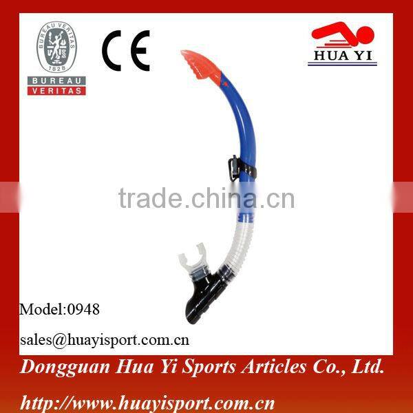 Colorful for adults easy flexible joint swimming snorkel