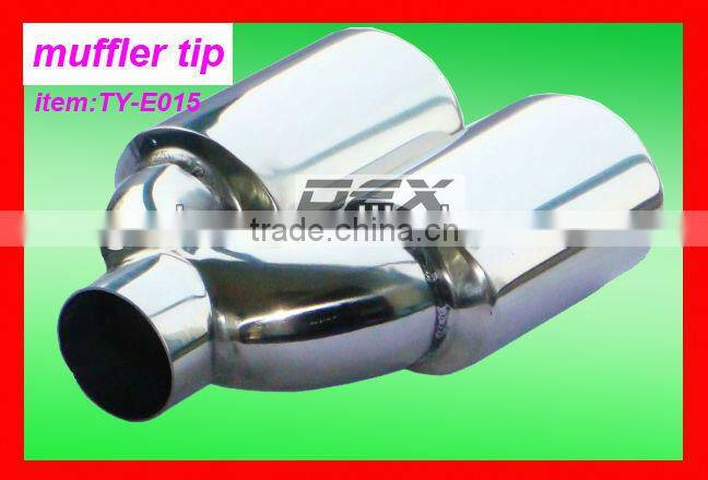 car stainless steel 201 exhaust muffler tip