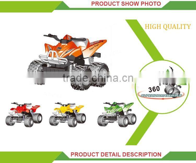 Hot selling high quailty inertia mini car spring metal motorcycle model