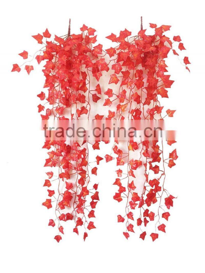 artificial leaves vines, artificial ivy garlands