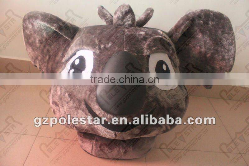 NO.2458 fluffy fur coala costumes