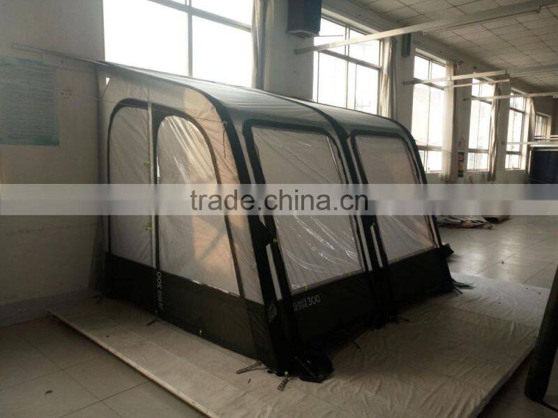 Outside Green inflatable tent Outdoor for car