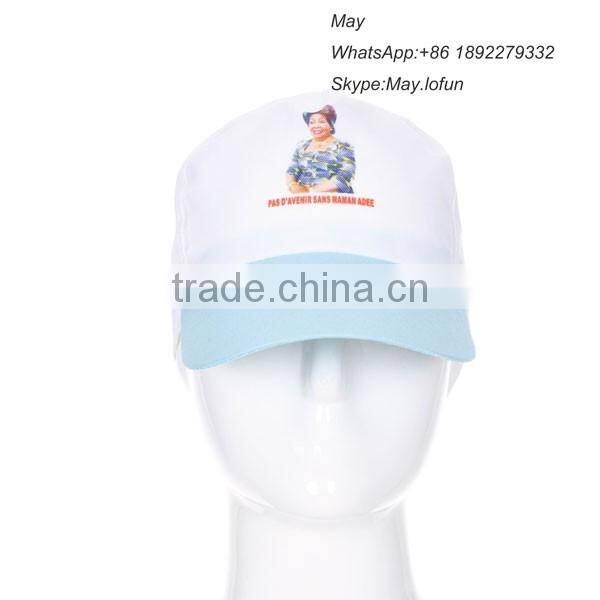 cotton custom no logo baseball cap embroidered