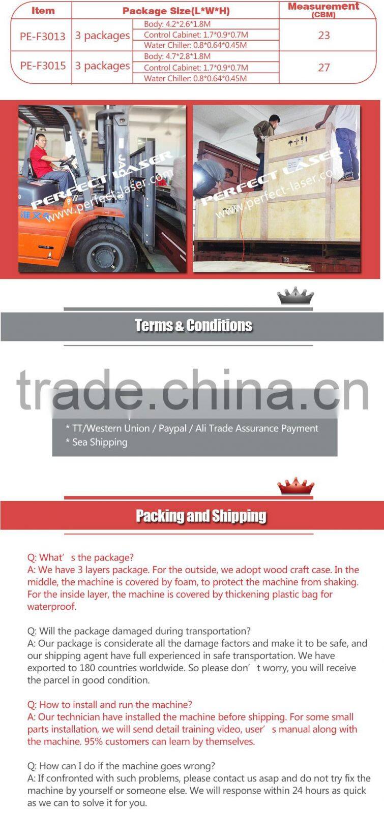 300W 500W fiber laser metal cutting machine promotional price for sale