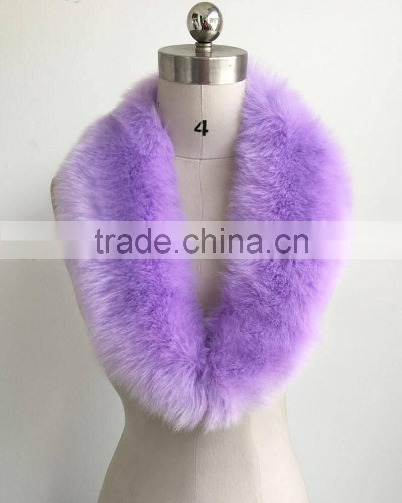 2016 new product Europe style multicolor faux fur scarf woman collar