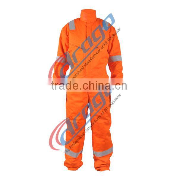 EN 11611 fire resistant anti-static coverall workwear uniform