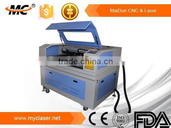 MC-6040 60w laser tube CO2 laser cutting and engraving machine 600*400mm