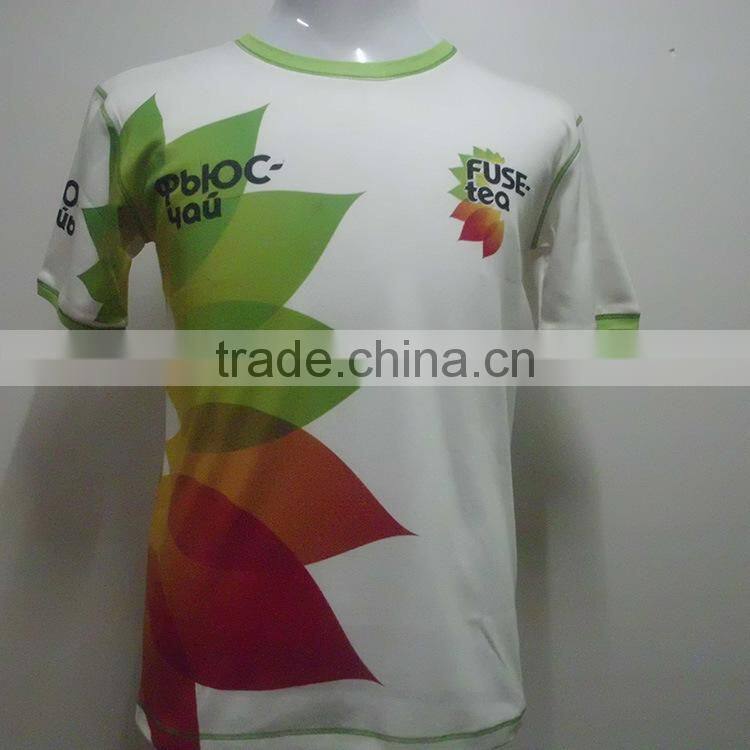 Baseball sport sublimation t shirt with number printing in v-neck style