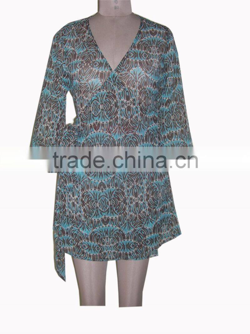 Off shoulder Sequence Embroidered Summer Dress