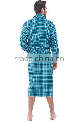 Custom brand 100% cotton pocket design bathrobe