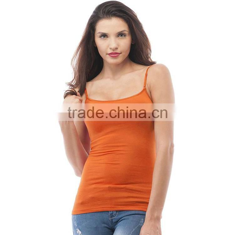 China Tank Top Manufacturer Wholesale Plain Design Cotton Ladies Gym Tank Top