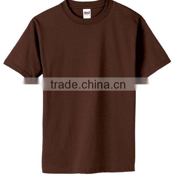 2014 New Design blank white 100 percent cotton t shirt