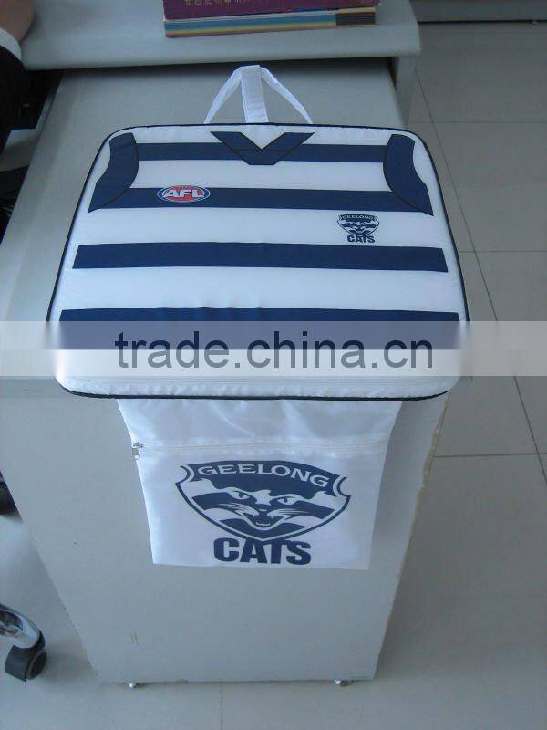 printed stadium seat cushion
