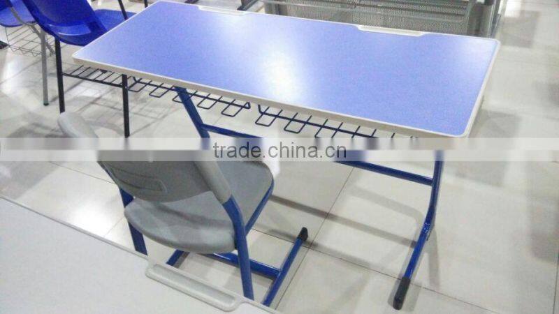 2016 new modern design hot selling double plywood Connected school set