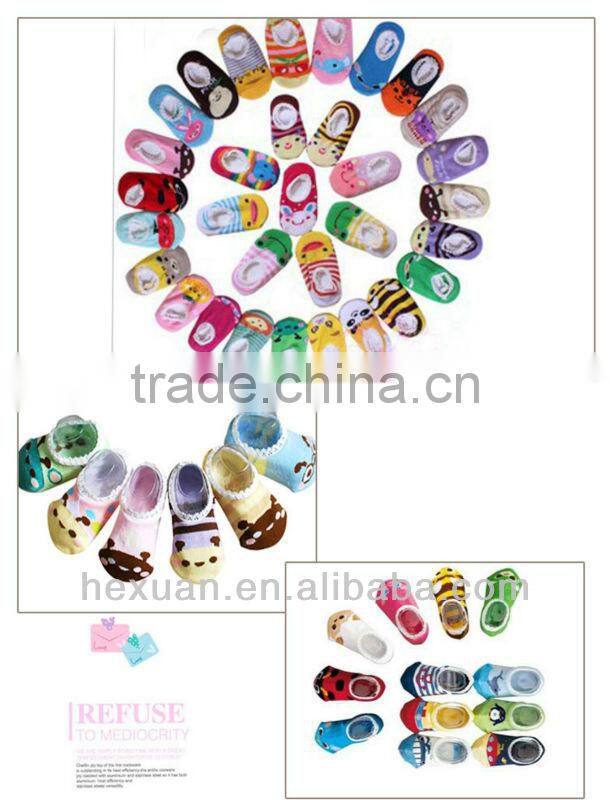Baby boy socks, baby slipper socks