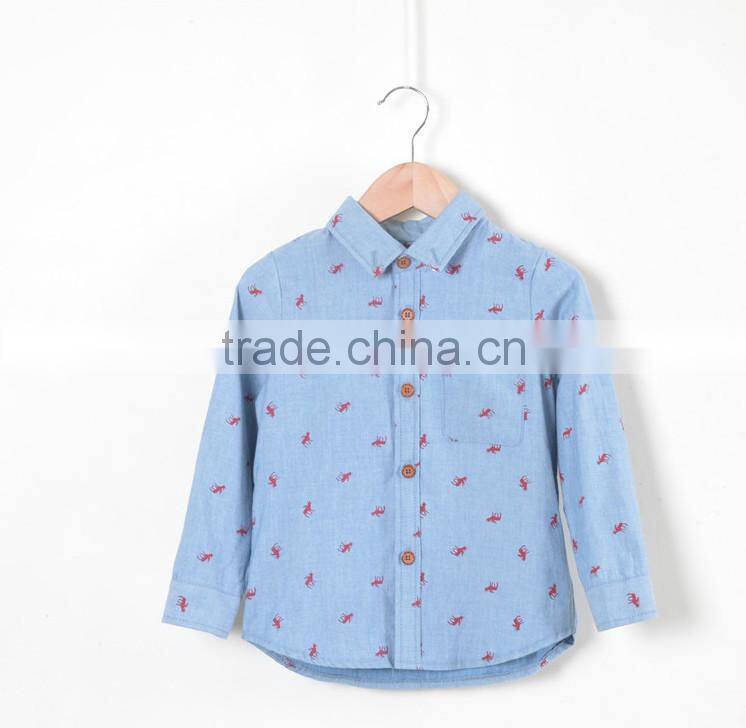 100% cotton Soft brand best- selling printing kid shirt