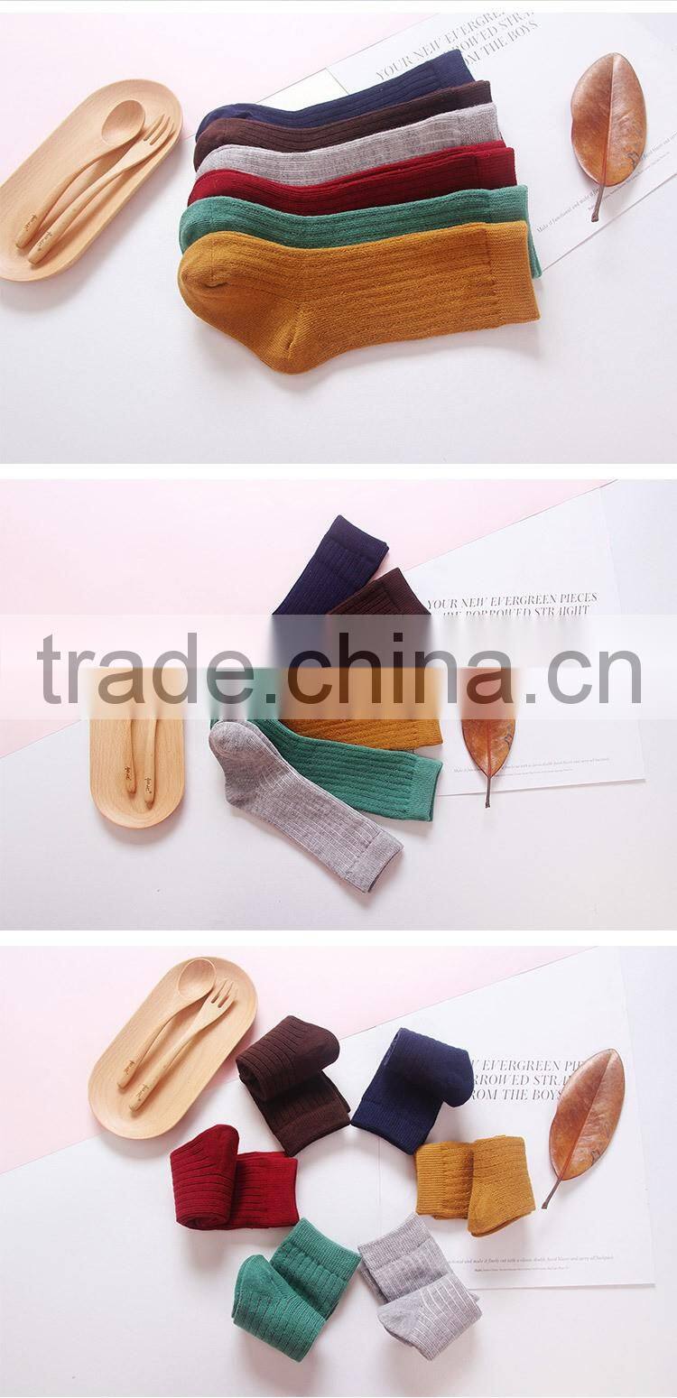 Bulk wholesale custom leggings socks newborn baby cotton long tube socks children socks