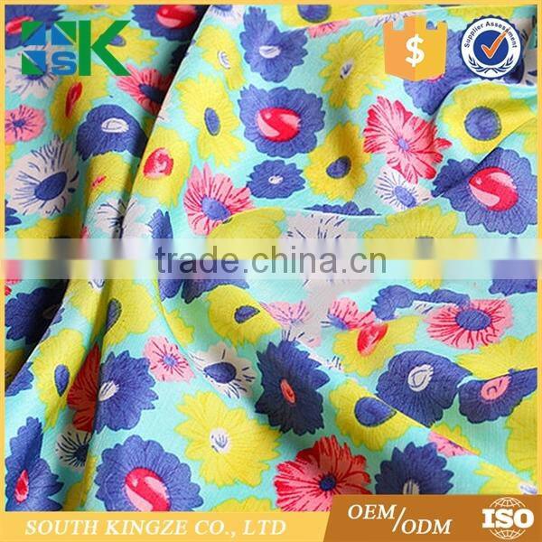 High quality cotton linen floral design wax print fabric african