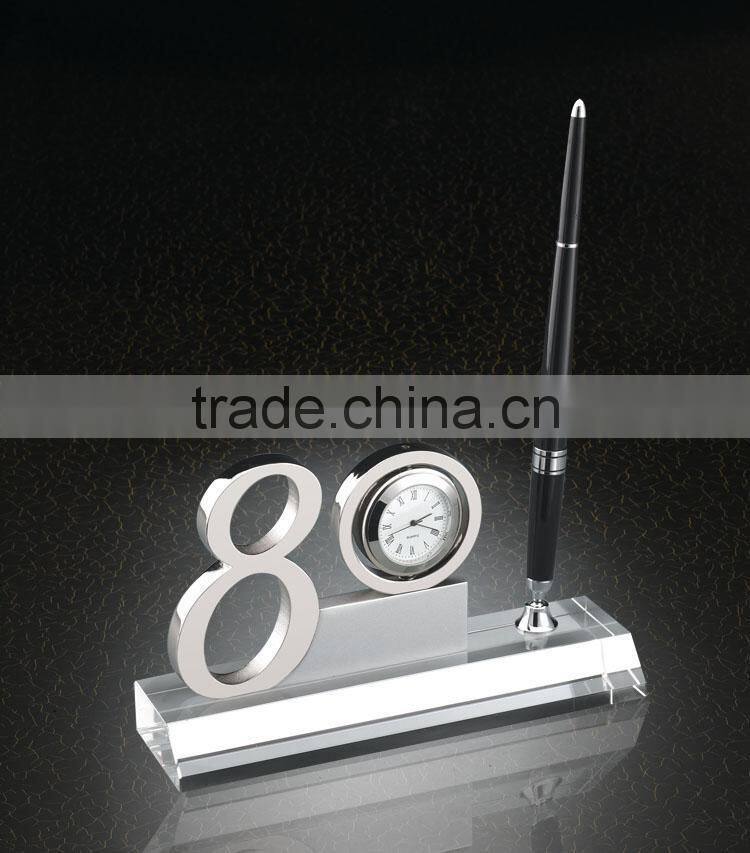 high quality delicate crafts, desktop set 80th Anniversary gifts