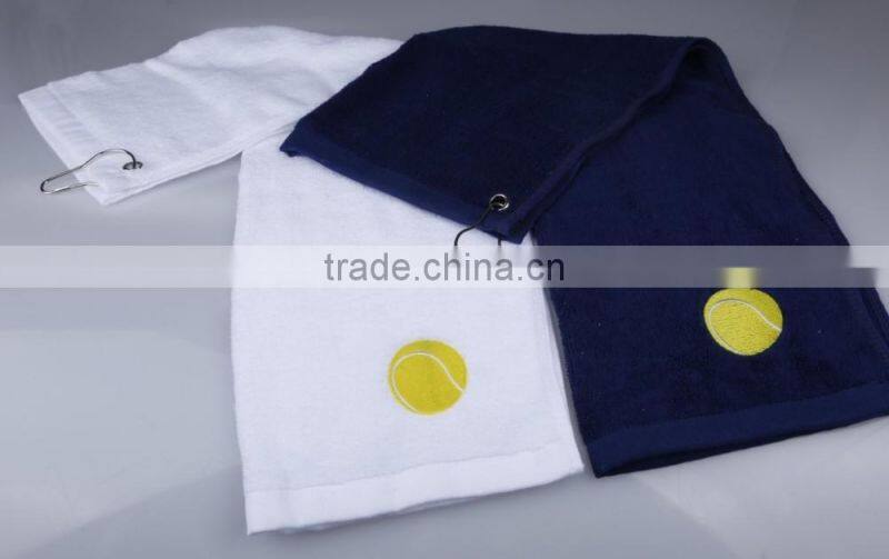 cotton terry velour golf towels