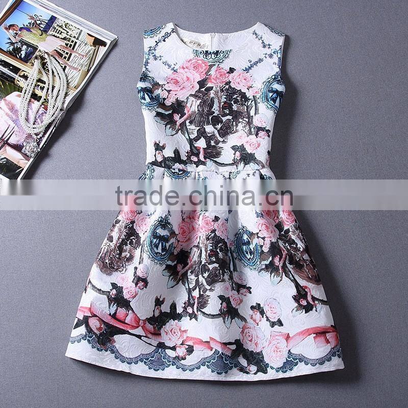 big girl long sleeve check dress/yisx young girl flower printed princess dress/new design girl holiday fashion dress