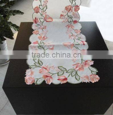 table runner embroidered