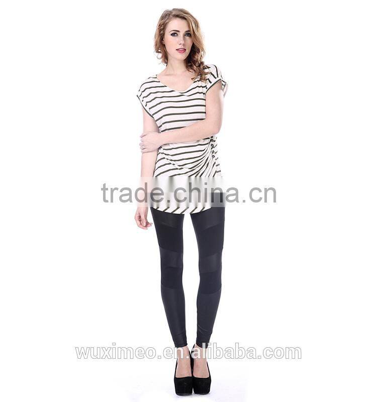 New design stylish custom rubber printing t shirts women's