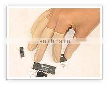 Medical producing cleanroom used transparent 100% natural latex finger cots