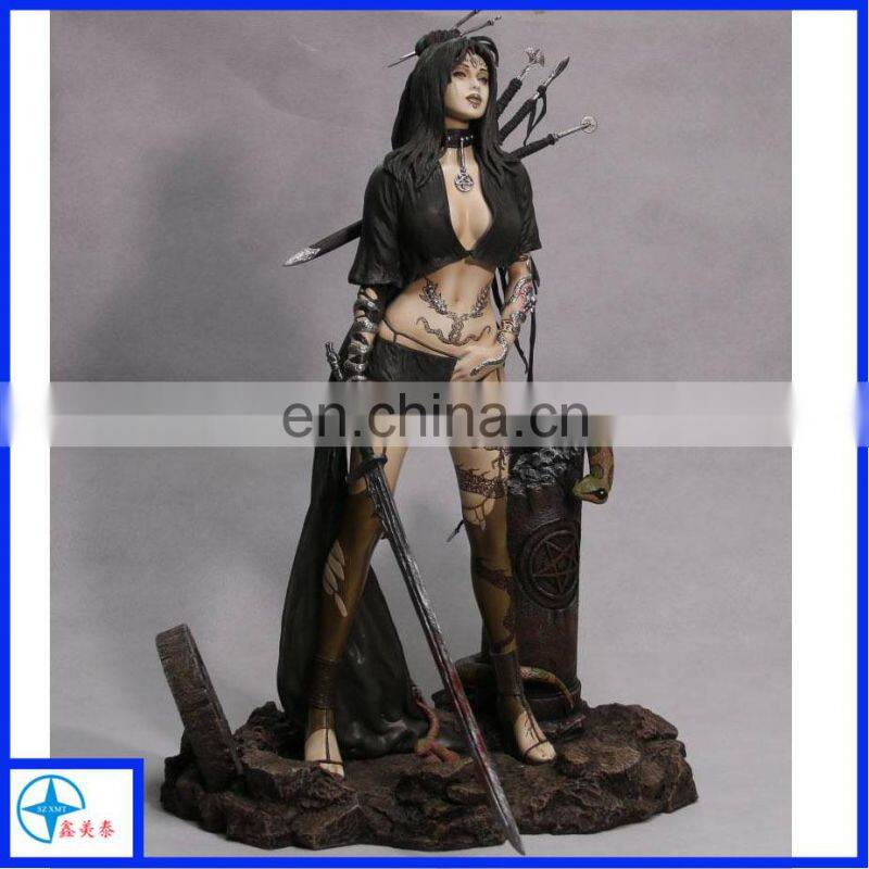 New Creative Product Resin Figurine Red Wine Rack