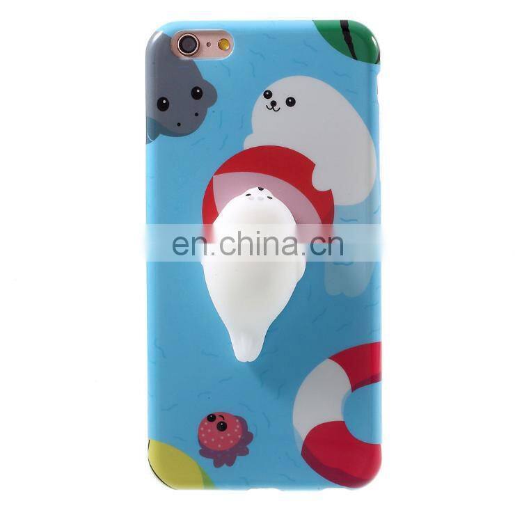 silicone phone case squishy phone case soft TPU phone cover/case