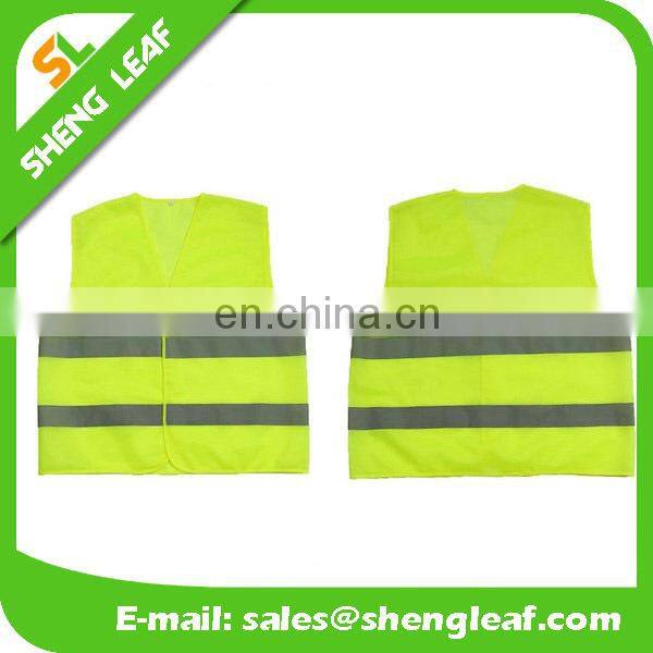 2017 hot sell best reflective safety vest with 100% polyester