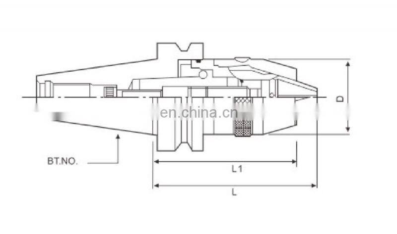 High Quality BT40-APU08 Metal Cutting Tool Chuck CNC Tool and Drill Chuck Arbor