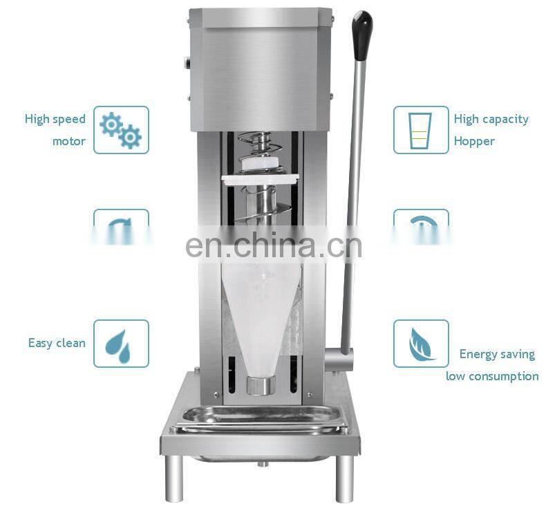 Fruit Yogurt Ice Cream Shaker Blender Fruit Ice Cream Mixing Machine