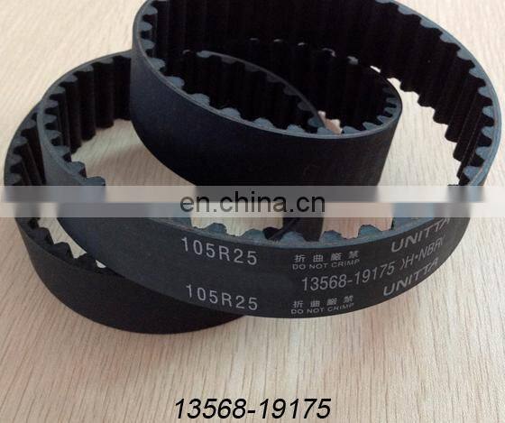 factory auto timing belt 13568-19175