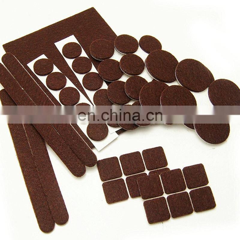 factory wholesale price round shaped table chair furniture leg felt mat pad