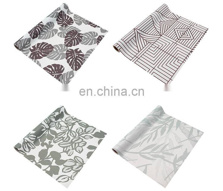 Home Kitchen Oil-Proof Oxford Grid Mat Pad Shelf Paper Drawer Liner Moisture-proof Pad