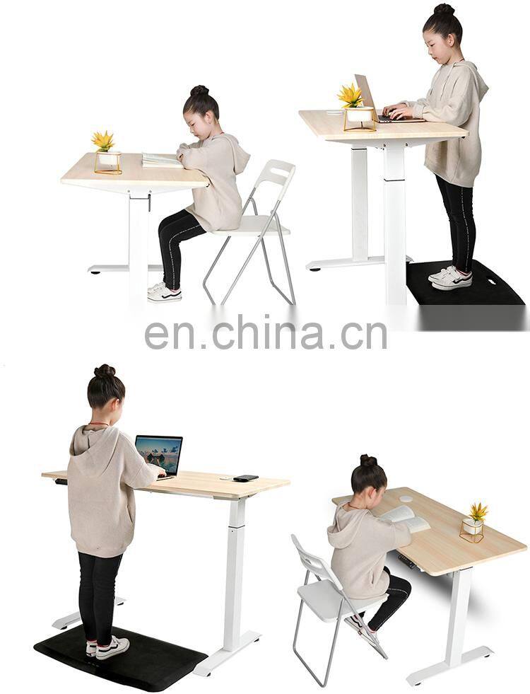 BDSEH04S-S-M Electric Single Motor Sit Stand Table Adjustable Standing Desk Frame