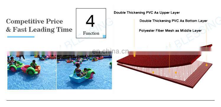 Amusement park aqua pool toy kids handle paddle boat paddle boat/ pedal boat for one person NB011-1