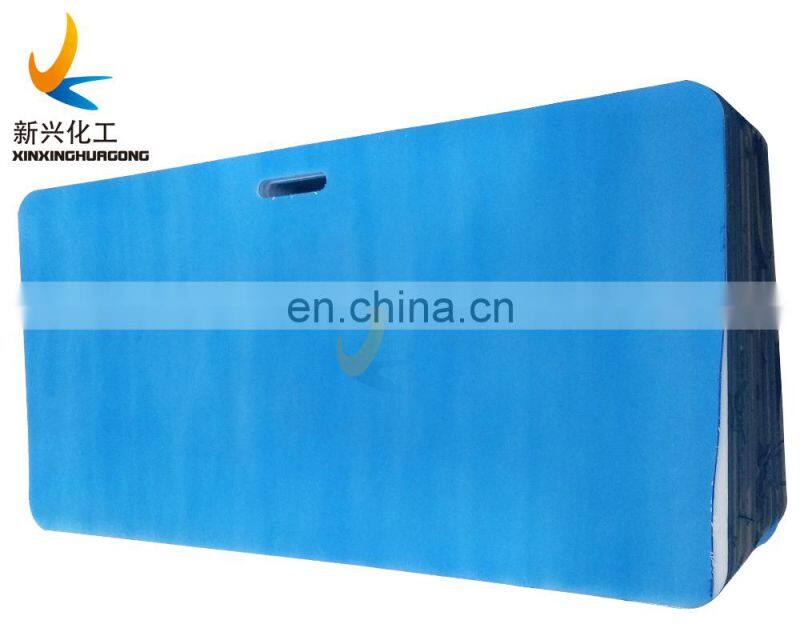 excellent quality high density HDPE hockey skill pad hockey shooting pad