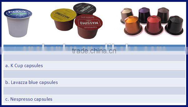 HOT product Nespresso capsule filling and sealing machine/machine to making coffee capsule