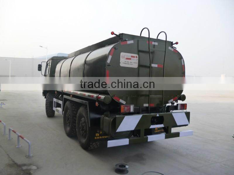 EQ5120G Dongfeng 6x6 off road fuel tank truck lwu