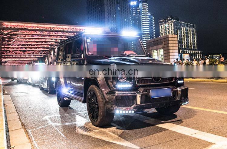 G class W463 Side Step Running Boards LED Lights for G55 G63 G65 G350 G400 G500 G800 G900 side skirt lamp