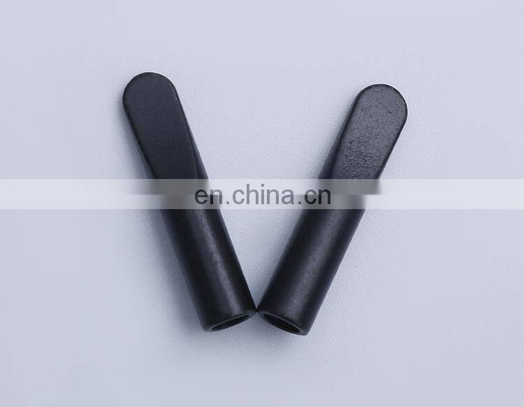 Aglet shoe lace square flat tipping rope alloy garments end clip