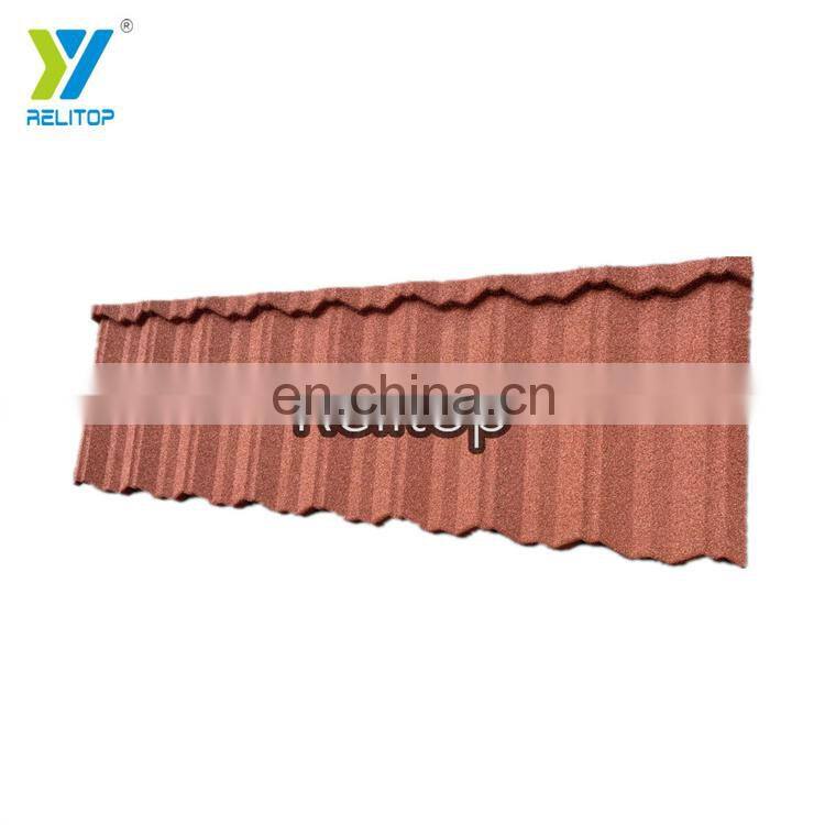 Customize Stone Coated Steel Roof Tile For Workshop Nonresidential Buildings Strong Sense Of Lines Nosen Tile Dropshipping