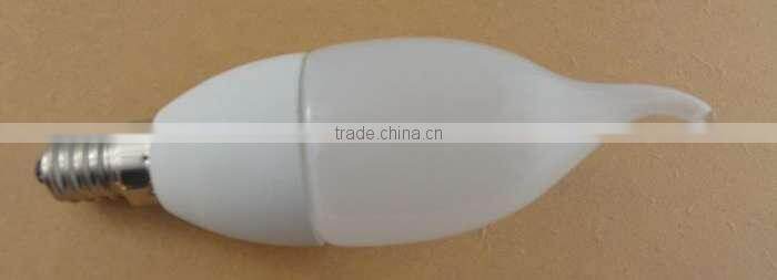 CE RoHS 5.5W 450lm E14 C37 Tail LED Candle Light