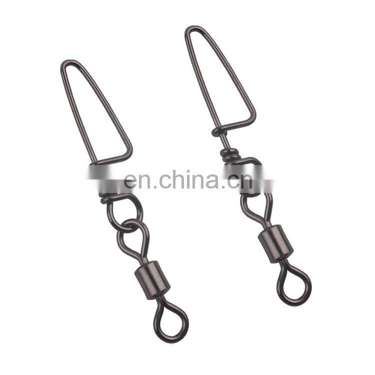 Lightweight Stainless Steel Connector For Fast Rotating Fishing Swivel
