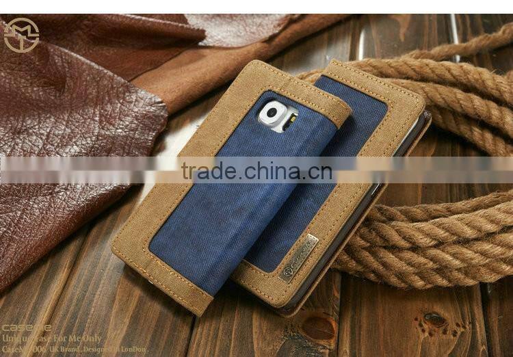 Factory Cheapest Quality Wallet Case for Samsung S6 for Samsung Galaxy S6 edge Case