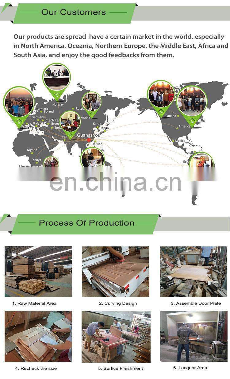 Cheap commercial dark modern flush prehung internal solid core interior office simple design wood doors